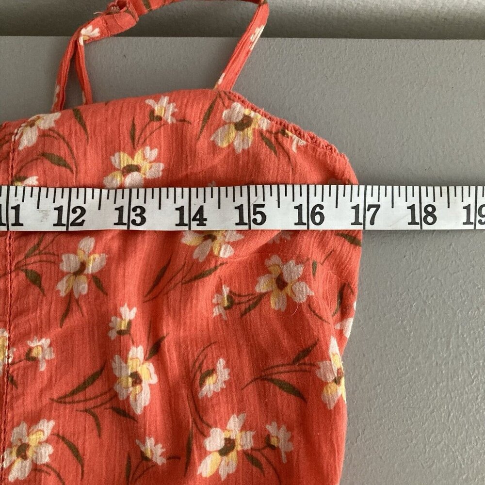 Old Navy Summer Sundress Cottagecore Floral Print Dress Spaghetti Straps Lined S - Picture 8 of 10